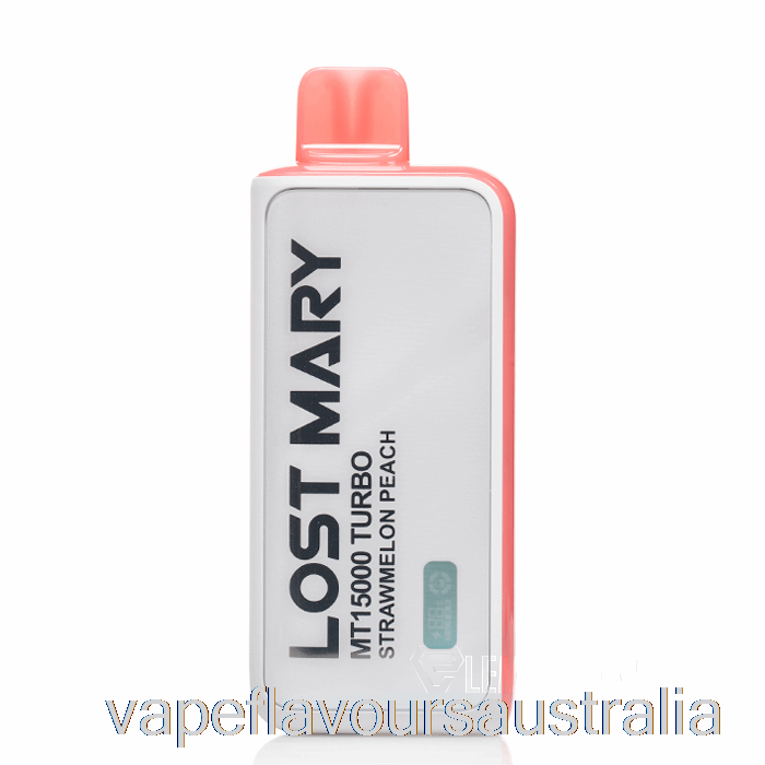 Vape Nicotine Australia Lost Mary MT15000 Disposable Strawmelon Peach
